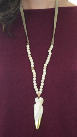 Horn to Be Necklace