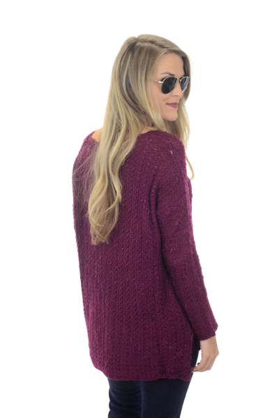 Very Berry Sweater - SALE - The Blue Door Boutique