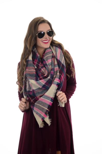Hannah Hanky Hem Dress, Wine