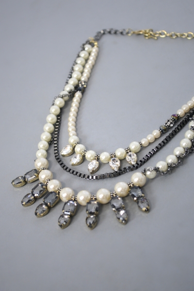 Gatsby Pearl Necklace
