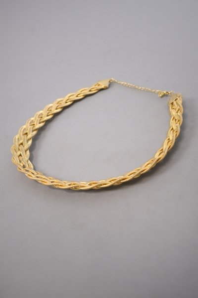Intertwined Gold Necklace