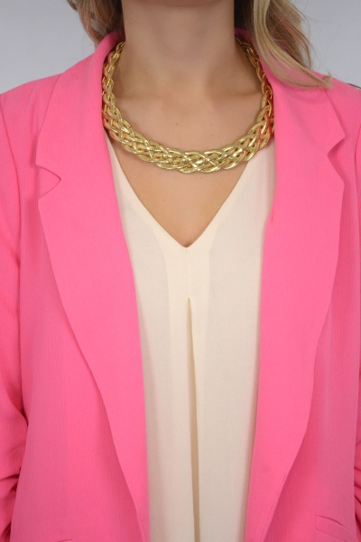 Intertwined Gold Necklace