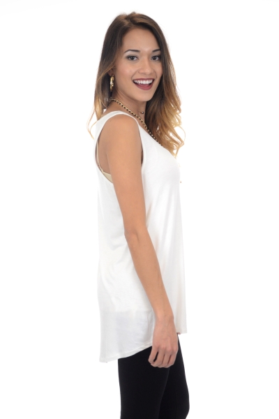 Simple Crew Neck Tank