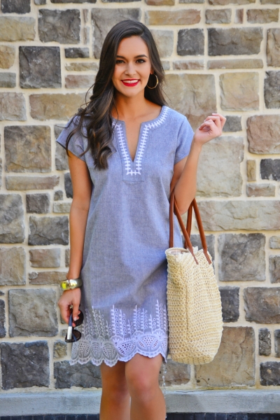 Isle Chambray Dress