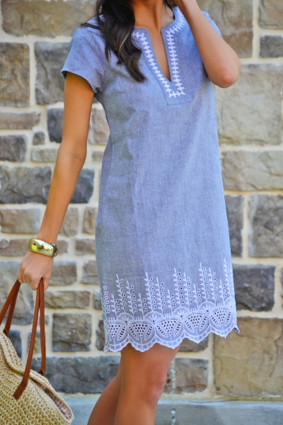 Isle Chambray Dress