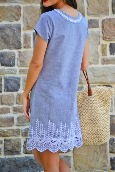 Isle Chambray Dress