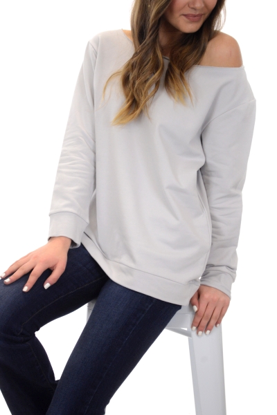 Raw Edge Sweatshirt