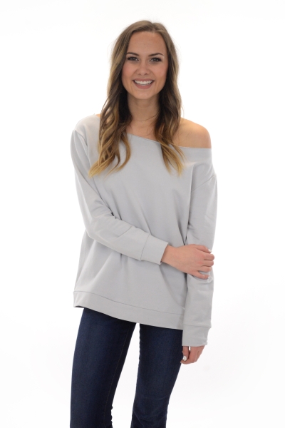 Raw Edge Sweatshirt
