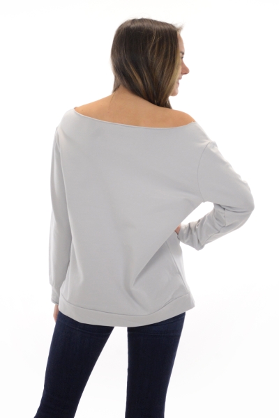Raw Edge Sweatshirt