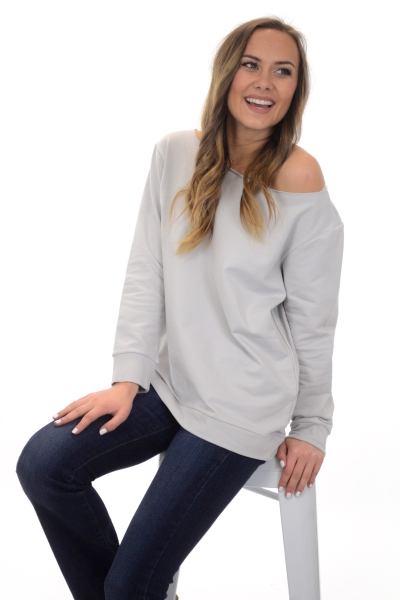 Raw Edge Sweatshirt