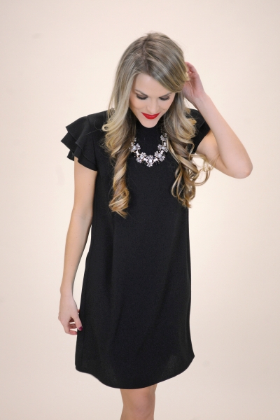 Suzette Dress, Black