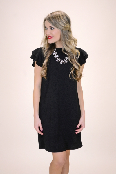 Suzette Dress, Black