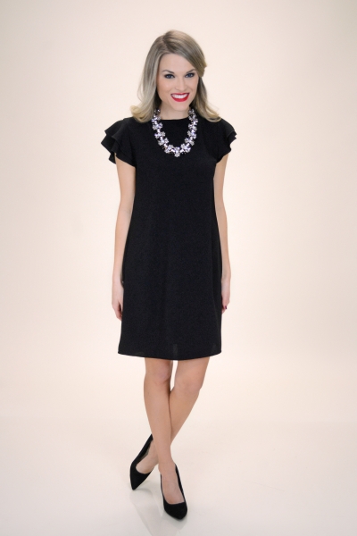 Suzette Dress, Black