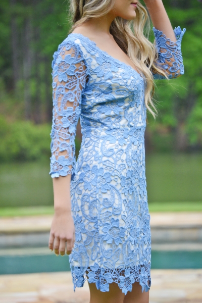 Laced Blooms Dress