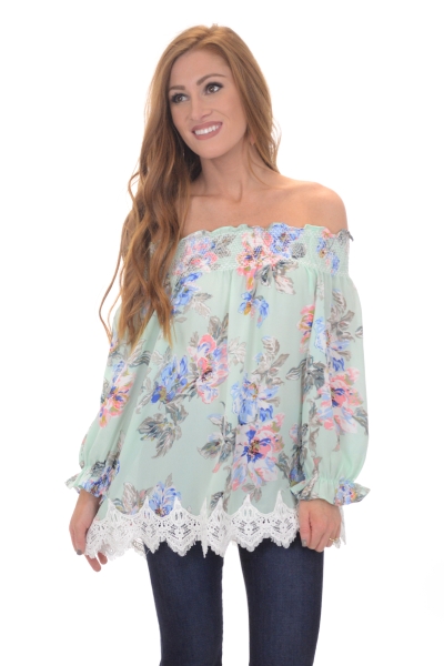 All Yours Top - Tops - The Blue Door Boutique