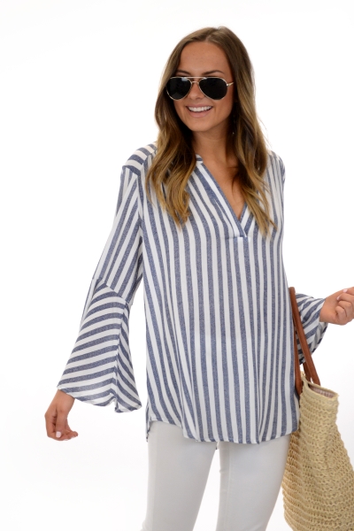 Bella Stripes Blouse