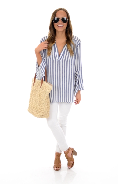 Bella Stripes Blouse