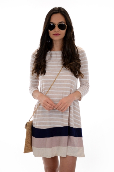 Comfy Cute Dress, Oatmeal