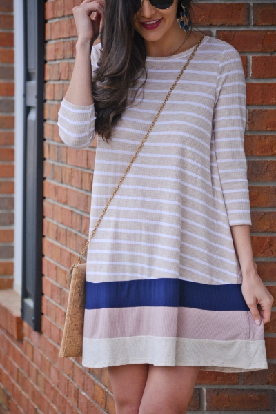 Comfy Cute Dress, Oatmeal