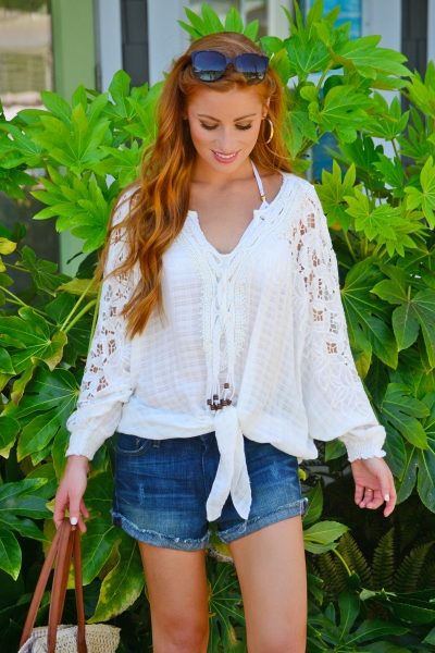 Beach Bum Top - Tops - The Blue Door Boutique