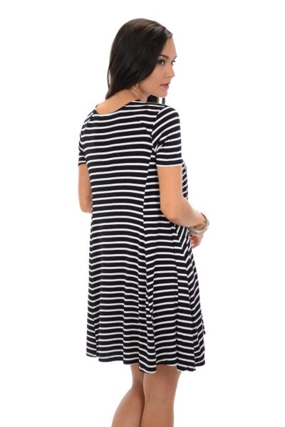 Striped Tshirt Dress