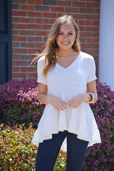 Chloe Babydoll Top