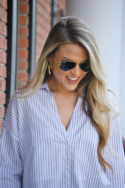 Neely Striped Top 