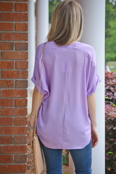 Staple Blouse, Lavender