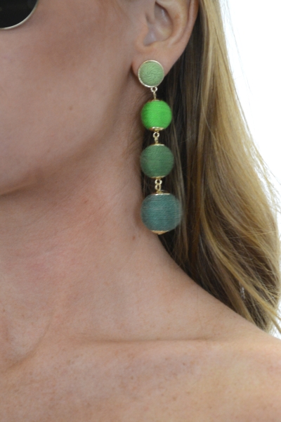Have A Ball Earring, Green