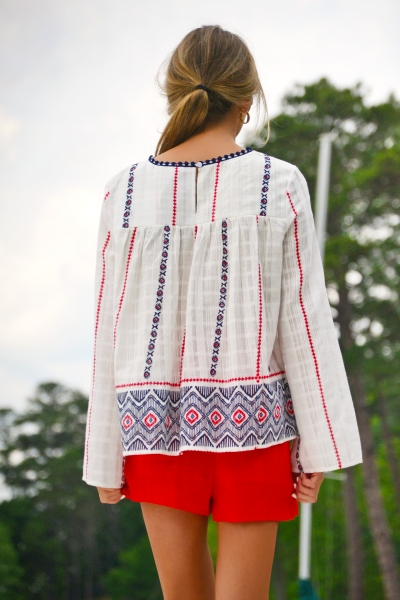 Old Glory Blouse