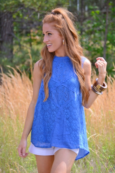 Ocean Lace Tank