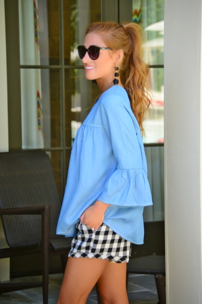Surely Chambray Top