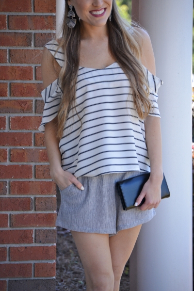 Nina Stripes Top