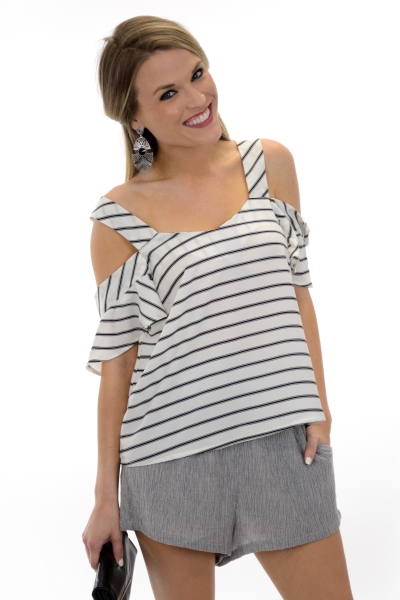 Nina Stripes Top