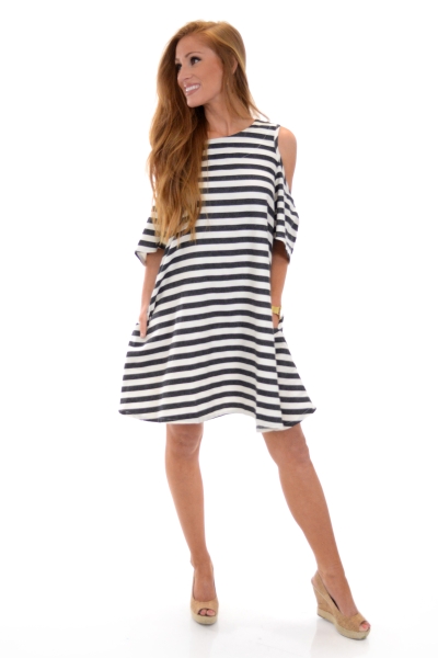 Samantha Striped Dress