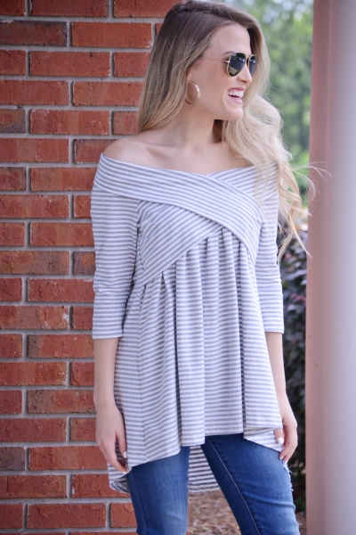 Cara Striped Tunic