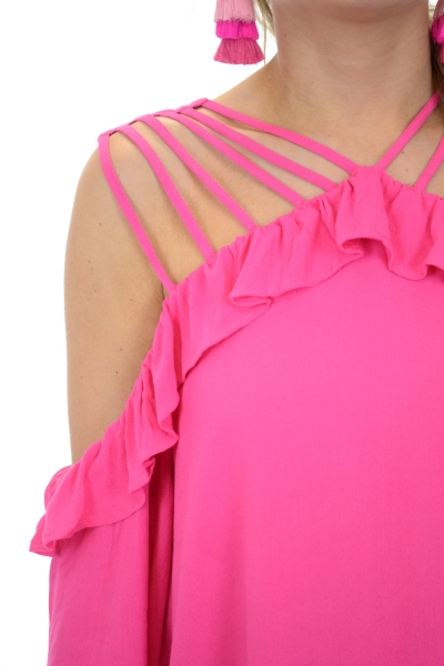 Dream in Color Top, Hot Pink