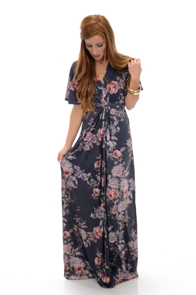 Floral Twist Maxi