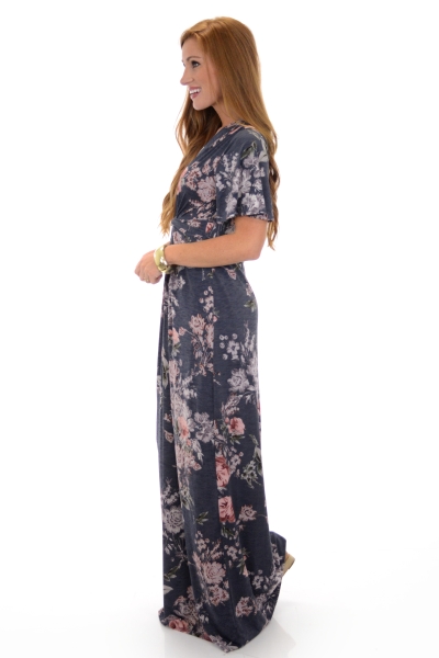 Floral Twist Maxi