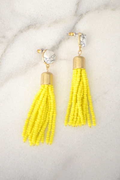 Must Have Marble Tassel, Yellow