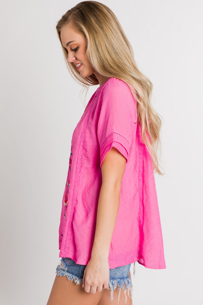 Meadow Muse Top, Pink