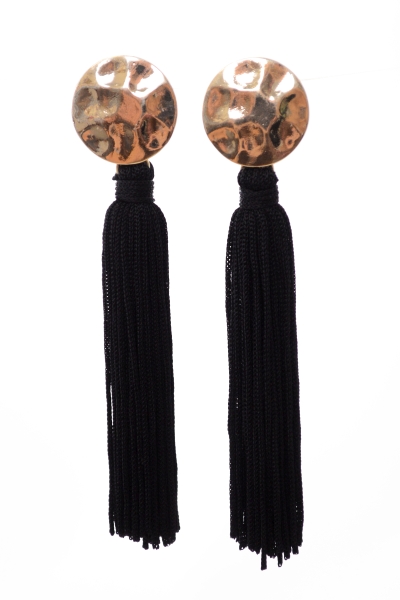 Lightweight Long Tassels, Black