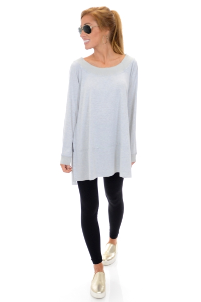 Casual Off Shoulder Tunic