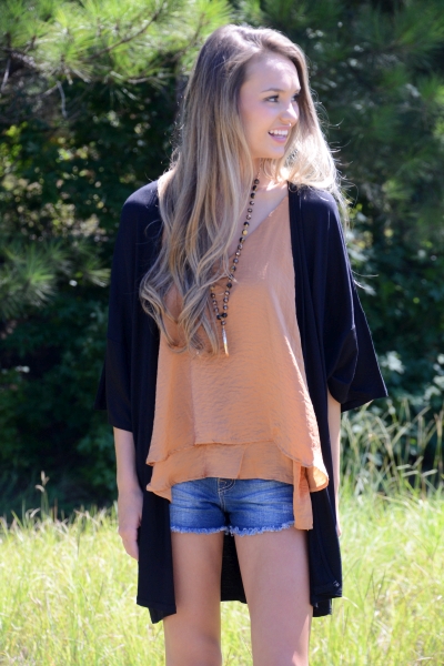 Satin Cami, Caramel