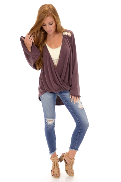 Becca Crossover Blouse