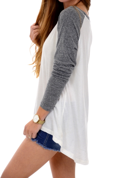 Boatneck Baseball Tee