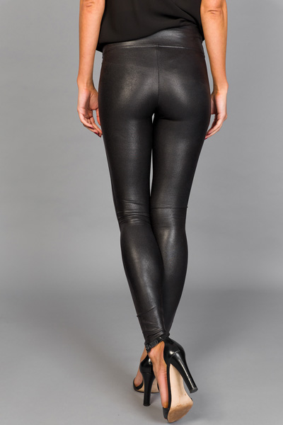 SPANX Leather Legging, Black