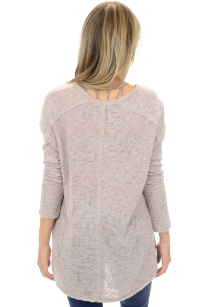 Simply Soft Sweater, Taupe