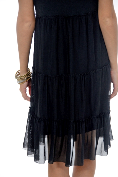 Witchy Woman Dress, Black