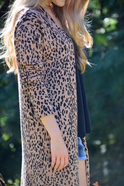 BUDDY LOVE Chic Cheetah Duster